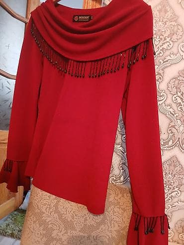 it paltarı: Svitşot, 2XL, rəng - Qırmızı — 2