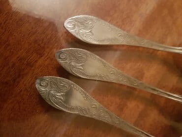 dəm qaşığı: Çay qaşığı. Təzə. Nerj. 6 ədəd. Rusiya istehsalı. Qiyməti - 20 manat — 4