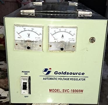 Goldsource Automatic Voltage Regulator (AVR) Model: SVC-10000W - Güc — 1