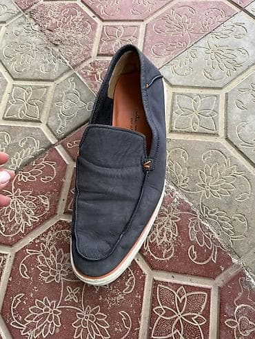 qadın geyimi: Kişi mokasinləri – 2 cüt 1) Qara dəri mokasin - Yumşaq, teksturalı — 10