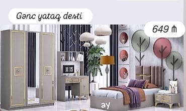 dolablar gəncə: Gənc Yataq Dəsti – sifarişlə hazırlanır • Rəng seçimi mövcuddur • — 1