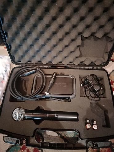 mikrofon tutucu: Shure mikrafonları təzədə var işlənmişdə əlavə məlumat üçün əlaqə — 8