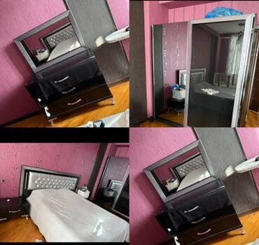 ikinci el masa ve oturacaqlar: ✅tecili bazali yatag desti satilir 420 manata ortopedik matrasla — 1