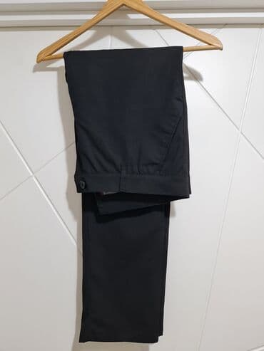 ağ şalvar: Yarım klassik Şalvar, M, rəng - Qara — 2