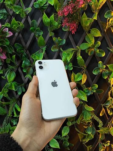 IPhone 11, 128 GB, Ağ, Face ID