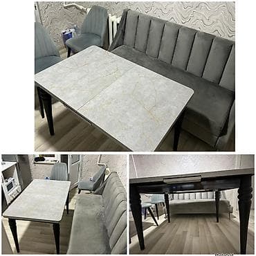 reception masa: İşlənmiş, Mini-divan, Mətbəx üçün, Açılan — 1