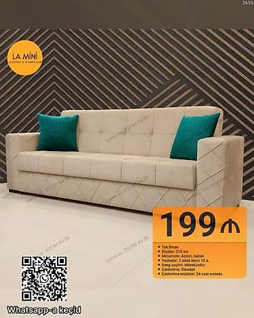 divan kohne: Divan, Açılan, Bazalı, Ödənişli çatdırılma — 1