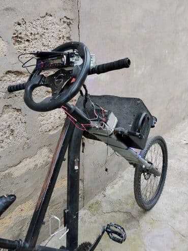 islenmis velosipedler: Salam. Velosipeti satıram. 170 aznə. Problemi:Tormuzu yoxdur. Tek — 3