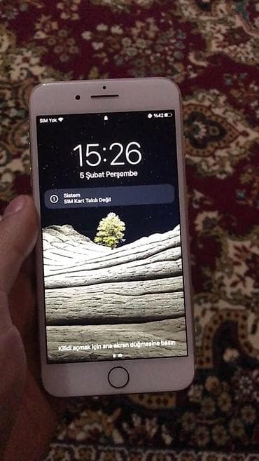 iphone 8 plus ikinci el: IPhone 7 Plus, Gümüşü, Barmaq izi — 1