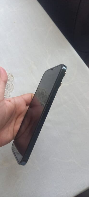 apple 13 pro max qiymeti: IPhone 12 Pro Max, 256 GB, Blue Titanium, Barmaq izi, Face ID, Simsiz şarj — 2