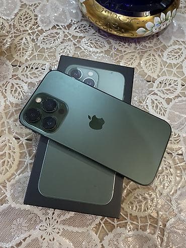 iphone s4: IPhone 13 Pro, Alpine Green, Face ID — 1