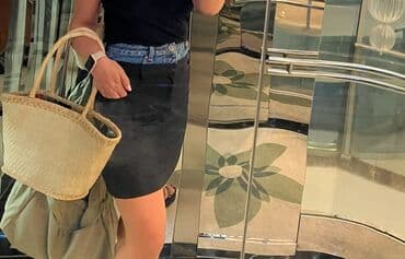 ağ qadın ətəkləri: Mini Ətək, Cins, M — 2