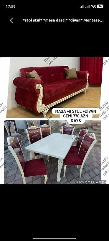 yeni divan: Yeni, Klassik divan, Qonaq otağı üçün, Açılmayan — 1