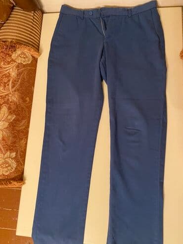 boş şalvar oğlan ucun: Yarım klassik Şalvar, L, rəng - Göy — 1