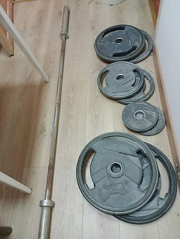 İdman oyunları: "OG" Ştanq dəsti 220 sm qrif (Ştanq) ----------------------------- — 6