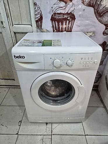 Məişət texnikası: Paltaryuyan maşın Beko, 6 kq, İşlənmiş, Avtomat, Qurutma var, Pulsuz çatdırılma, Ödənişli çatdırılma — 2
