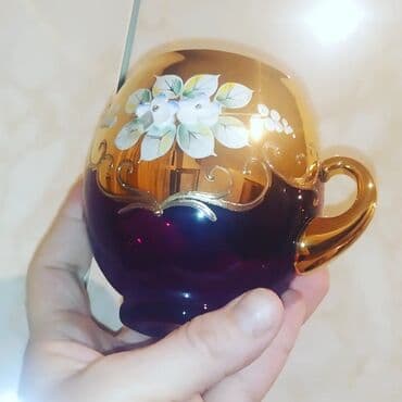 restoran qablari: Stəkanlar, rəng - Qırmızı — 6