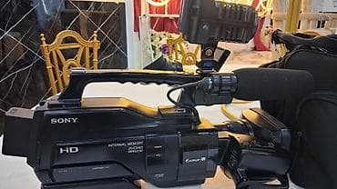 video kamera: Sony HD peşəkar video kamera dəsti Xüsusiyyətlər: - Sony — 4