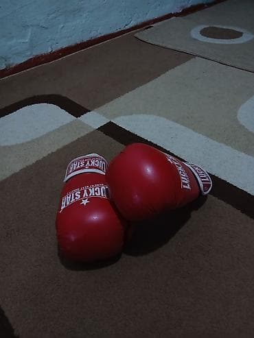 boks kask: Lucky star boks əlcəyi yeni kimidir az istifadə edilib — 3