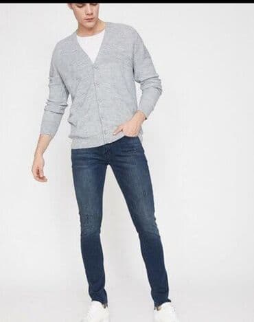 nostril qiymeti: KOTON jeans yenidir, geyinilmeyib, etiketi ustundedir, razmer W20 — 1