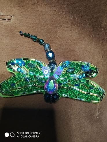 Брошь стрекоза