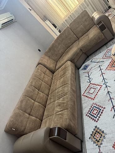 divan ustasi: Künc divan, İşlənmiş, Açılan, Parça, Ödənişli çatdırılma — 4