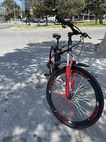 bravoda velosiped: İşlənmiş Şəhər velosipedi Adidas, 26", sürətlərin sayı: 21, Pulsuz çatdırılma — 5