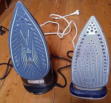 Аристоны: 2 ədəd ütü Sokany və Tefal.Sokany 2600 w Çin istehsalı digəri Tefal — 2