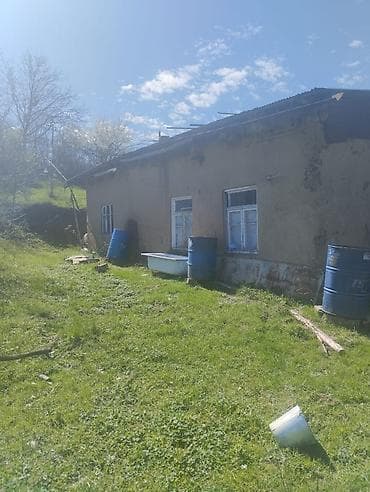 qubada satılan həyət evləri: Dağ mənzərəli torpaq sahəsi və köhnə tikili - Geniş yaşıllıqla — 2