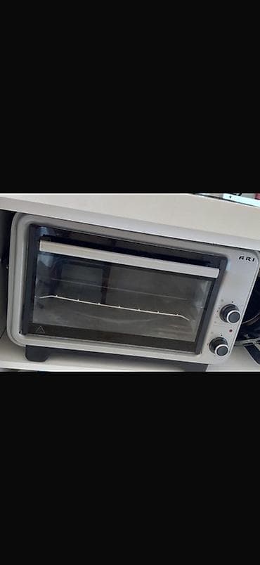 Elektronika: Ari markalı elektrikli mini soba - Kompakt stolüstü dizayn, şüşə qapı — 1
