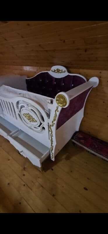 Mərmər effektli PVC panellər: Oğlan və qız üçün, Dördbucaq, Beşik, Dəstsiz, Matras ilə, Yellənmə mexanizm ilə — 2