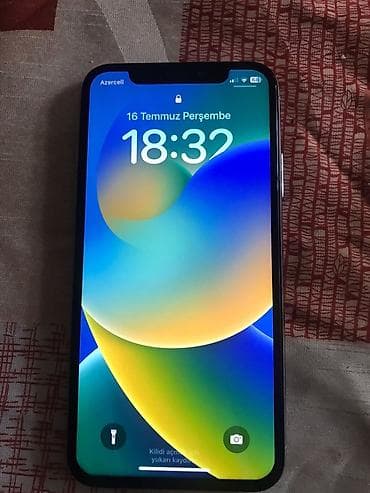 iphone xr max: IPhone X, 64 GB, Gümüşü, Face ID — 3