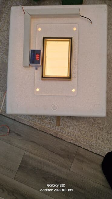 i̇nkubatorlar: Ev tipi inkubator - Material: qalın termoizolyasiyalı köpük — 3