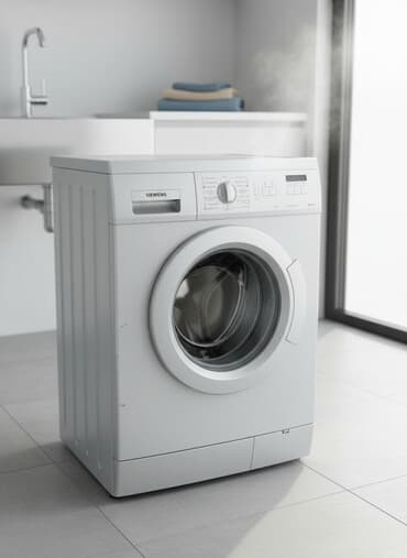 arbidol qiymeti bakida: Paltaryuyan maşın Siemens, 6 kq, İşlənmiş, Avtomat, Qurutma var, Kredit yoxdur, Ünvandan götürmə, Pulsuz çatdırılma — 1