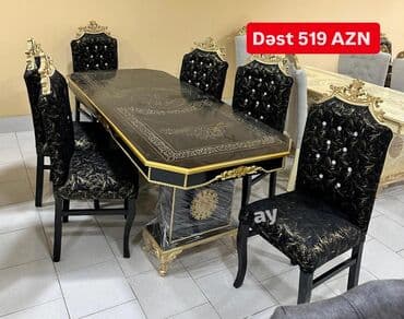 Qonaq otağı üçün, Yeni, 6 stul