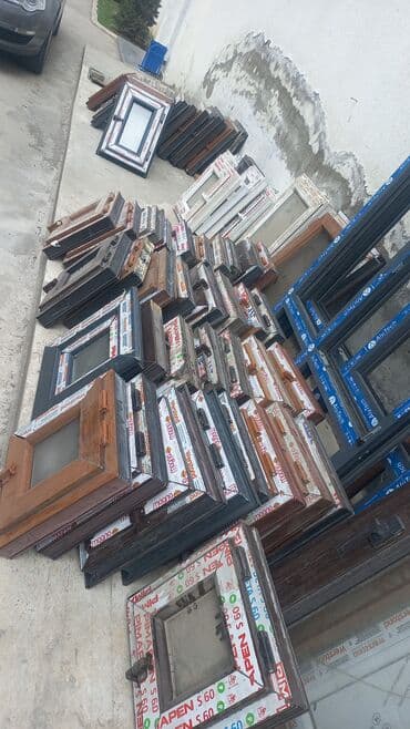 şüşə qiyməti: İşlənmiş İkiqat şüşə paketi Plastik pəncərə, Еni: 140 sm, Uzunluğu: 150 sm, Ödənişli quraşdırma — 12