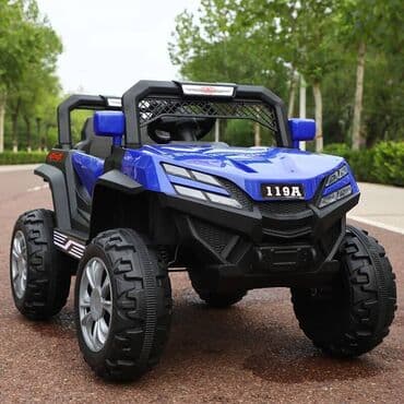 yagis ucun plas: 7 yaşa qədər uşaqlar üçün yeni model JEEP Həm özü həm də pult ilə — 2