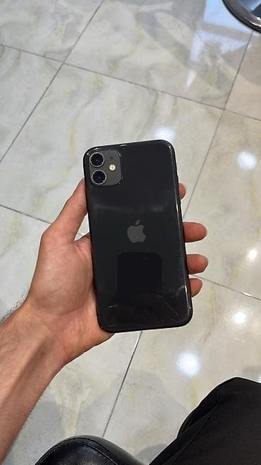 apple iphone 11: IPhone 11, 64 GB, Qara, Face ID — 1