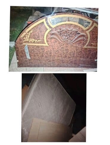 купить двуспальная кровать: Двуспальная кровать, Без подьемного механизма, С матрасом, Без выдвижных ящиков — 1