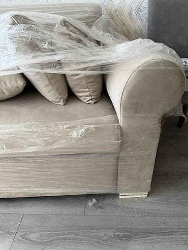 salon ucun: Künc divan, Açılmayan, Bazasız, Vеlur parça, Çatdırılma yoxdur — 5