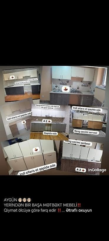 Mətbəx mebeli sifarişi – İlksimay Mebel - Yerində ölçü götürülməsi və