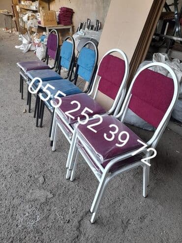 stul ev ucun: Qonaq otağı üçün, Yeni, Açılmayan, Dördbucaq masa, 4 stul — 5