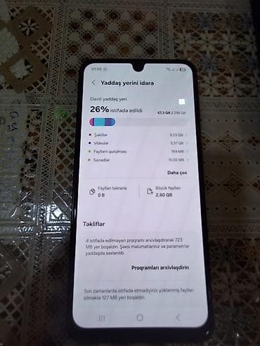 Samsung Galaxy A17, 256 GB, rəng - Qara, İki sim kartlı lalafo.az -da Samsung Galaxy A17, 256 GB, rəng - Qara, İki sim kartlı