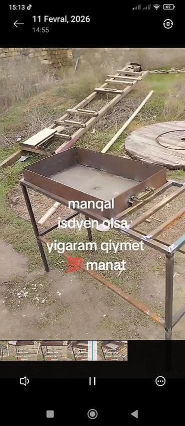 Baklar və çənlər: Manqal, Kömür, Şişli — 3