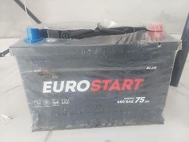 Транспорт: EUROSTART BLUE avtomobil akkumulyatoru - Gərginlik: 12V - Tutum: 75 — 1