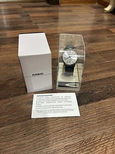 Yeni, Qol saatı, Casio, rəng - Gümüşü