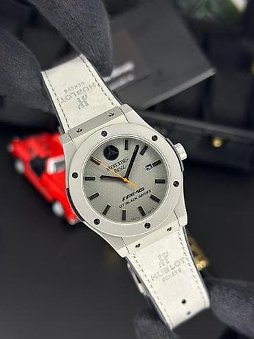 Новый, Наручные часы, Hublot, цвет - Черный