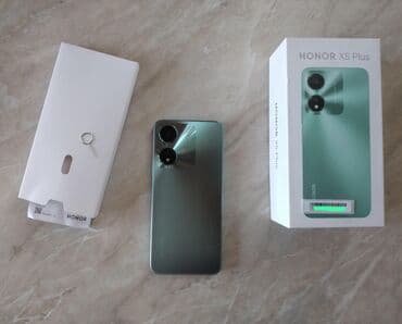 Mobil telefonlar: Honor X5b Plus, 64 GB, rəng - Yaşıl, Barmaq izi — 2