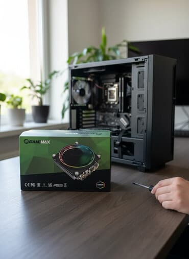 masaustu kamputer: Az işlenib Soyudu GameMax gamma 300 rainbow qiyməti 30azn — 1