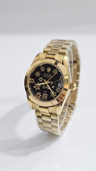 omega qol saatı: Qol saatı, Rolex, rəng - Qızılı — 6